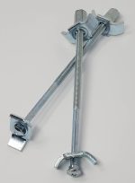 2 Pack KIHAF26296220Z Joint Fasteners Workshop Connectors Adjustable Recessed Work Surface Countertop Bolts 5 7/8" Length Steel Made in Germany